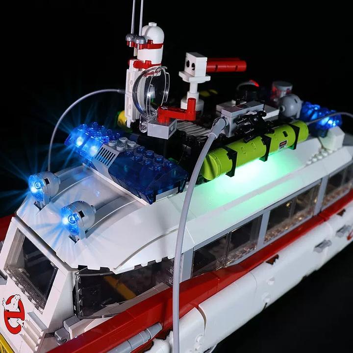 Actual product image BrickBling LED Licht Set für LEGO Ghostbusters: Auto ECTO-1 (10274) inkl. Fernbedienung