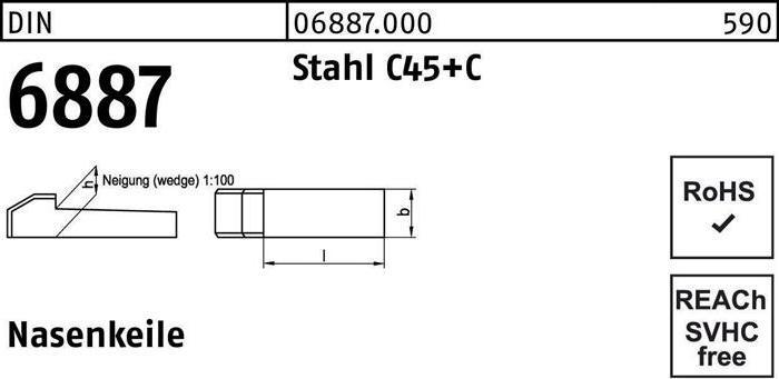 Actual product image Hook DIN 6887 (0.05 m)