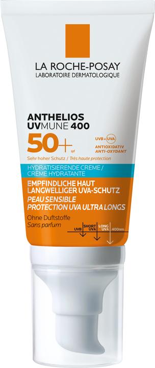 La Roche Posay Anthelios Hydratisierende Creme 50+ (Sonnencreme Gesicht, SPF 50+, 50 ml)