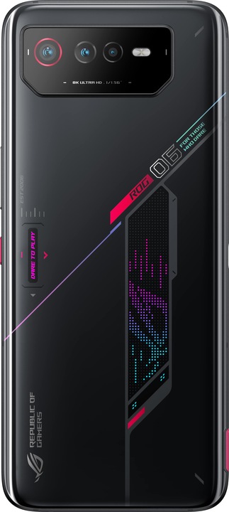 Actual product image ASUS ROG Phone 6 (256 GB, Phantom Black, 6.78", Dual SIM, 50 Mpx, 5G)