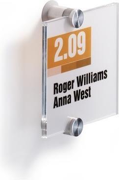 Produktbild Durable Türschild CRYSTAL SIGN