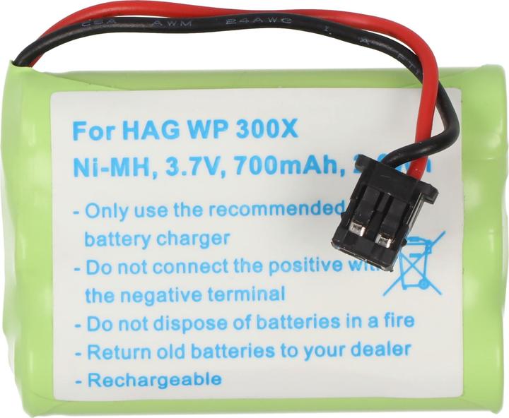Produktbild hagenuk Akku WP 300X Akku BT-589
