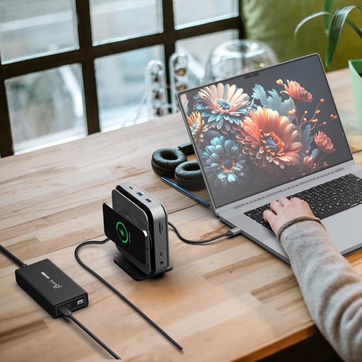 Produktbild j5Create JCD3199-N Dual-4K-HDMI™-USB-C®-Dock, Kabelgebunden, USB 3.2 Gen 2 (3.1 Gen 2) Type-C, 2.0/2 (USB-C, 1 Port)