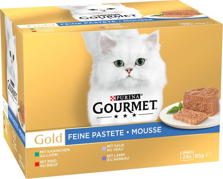 Image du produit Gourmet Pâté fin (Adulte, 24 pcs, 2040 g)