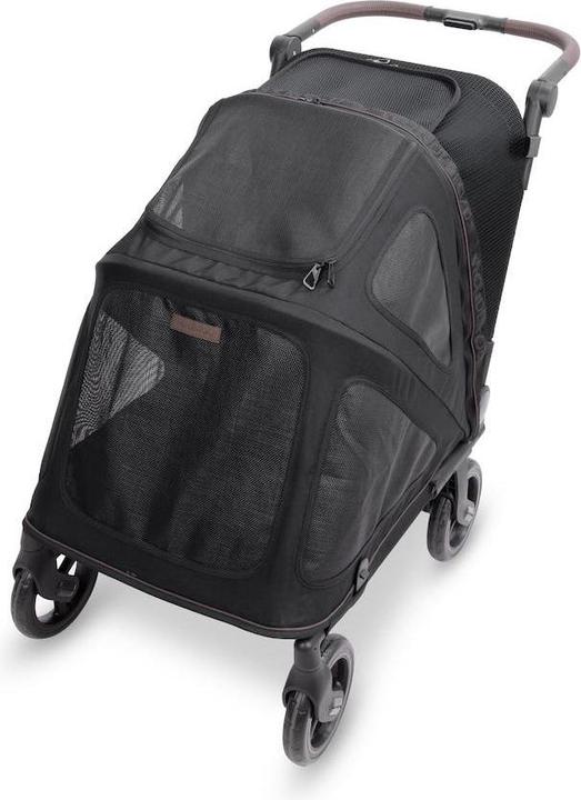 Produktbild WonderFold PFM Pet Medium Premium Hundebuggy - Farbe: Jet Black (Hund, Faltbar)