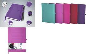 Produktbild Oxford Signature Notizbuch,Sortierte leuchtende Farben (B5, Liniert, Harter Einband)