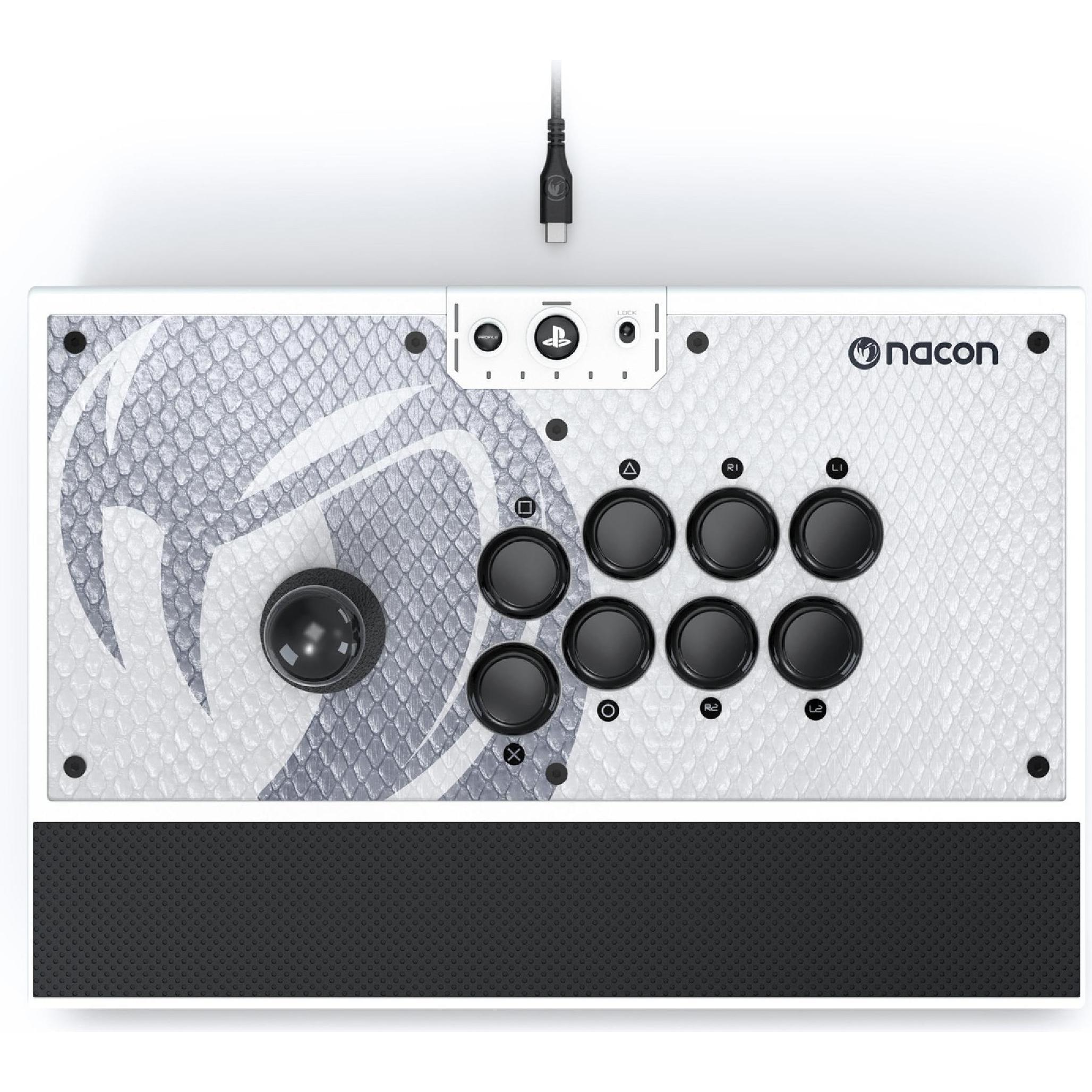 Nacon Gaming Arcade Stick Daija (PS5, PC, PS4), Gaming Controller, Mehrfarbig
