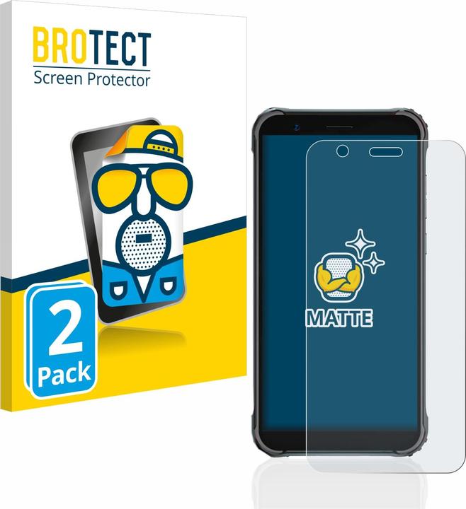 Produktbild BROTECT Entspiegelungs-Schutzfolie Displayschutz Matt (2 Stück, Blackview BV4900 Pro)