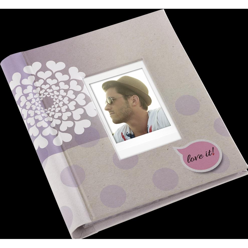 Thumbnail - Fujifilm, Fotoalbum, Instax Mini Stylish Fotoalbum Dots 60 Bilder
