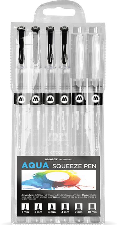 Actual product image Molotow Blank Aqua Squeeze Pen Basic Set 2 (1x)