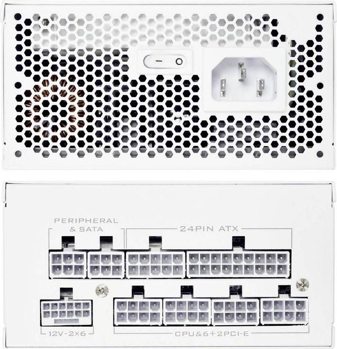 Image du produit Lian-Li SP750 V2 Gold Netzteil - 750 Watt, weiss (750 W)