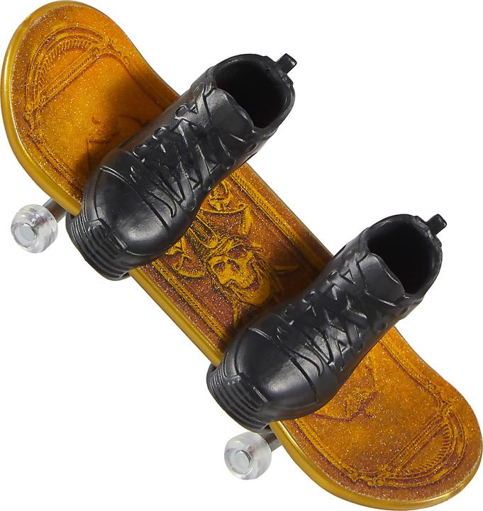 Actual product image Hot Wheels Skate Golden Fingerboard + Shoe