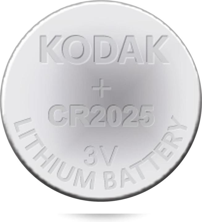 Kodak CR2025 (Lithium) - 5 Knopfbatterien (5 Stk., CR2025, 160 mAh)