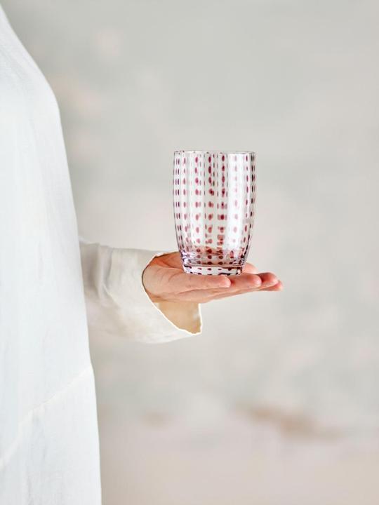 Actual product image Bloomingville - Brinley Drinking Glass - Brown (4x)