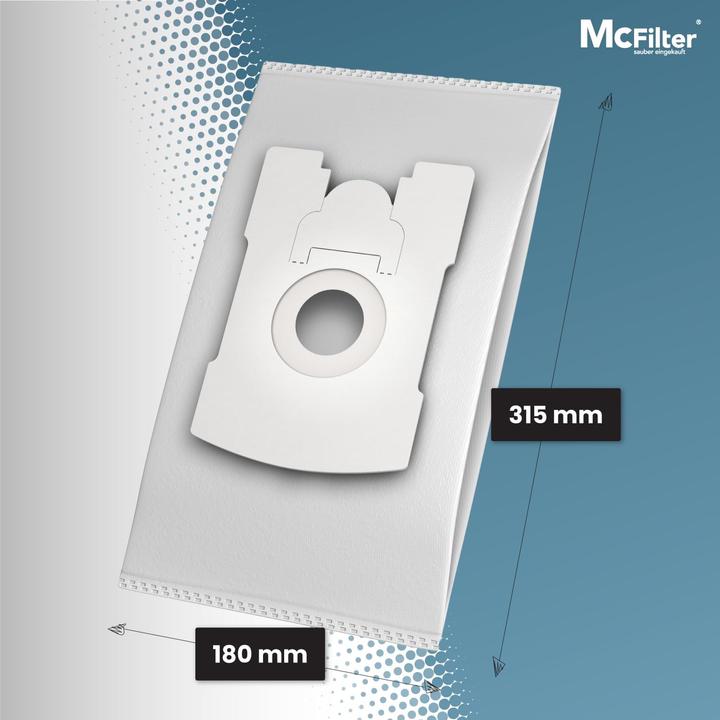Produktbild Mc Filter Staubsaugerbeutel für Vorwerk Tiger/Kobold (20 Stk) (20 x)