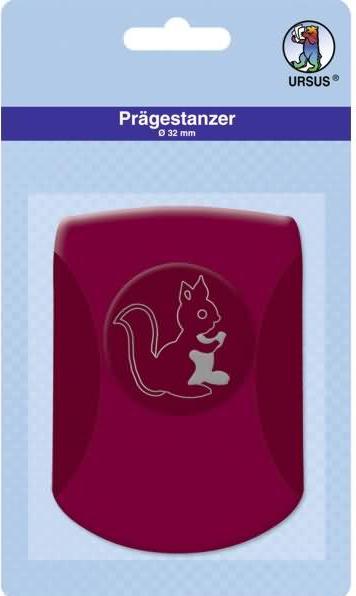 Actual product image Ursus Embossing punch squirrel 3.2 cm