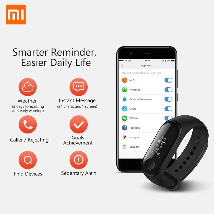 Produktbild Xiaomi Mi Band 3 (17.90 mm)