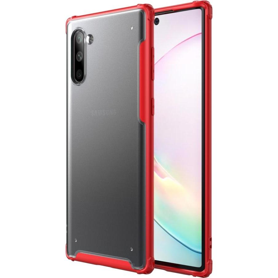 Screenguard Samsung Galaxy Note10 Anti-Impact Hülle mit 2m Fallschutz (Samsung Galaxy Note 10), Smartphone Hülle, Rot