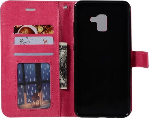 Produktbild MU Classic Crazy Horse Leder Hülle (Samsung Galaxy A8 (2018))