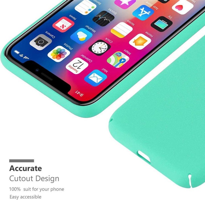 Actual product image Cadorabo Hard Cover Frosty Cover (Apple iPhone X)