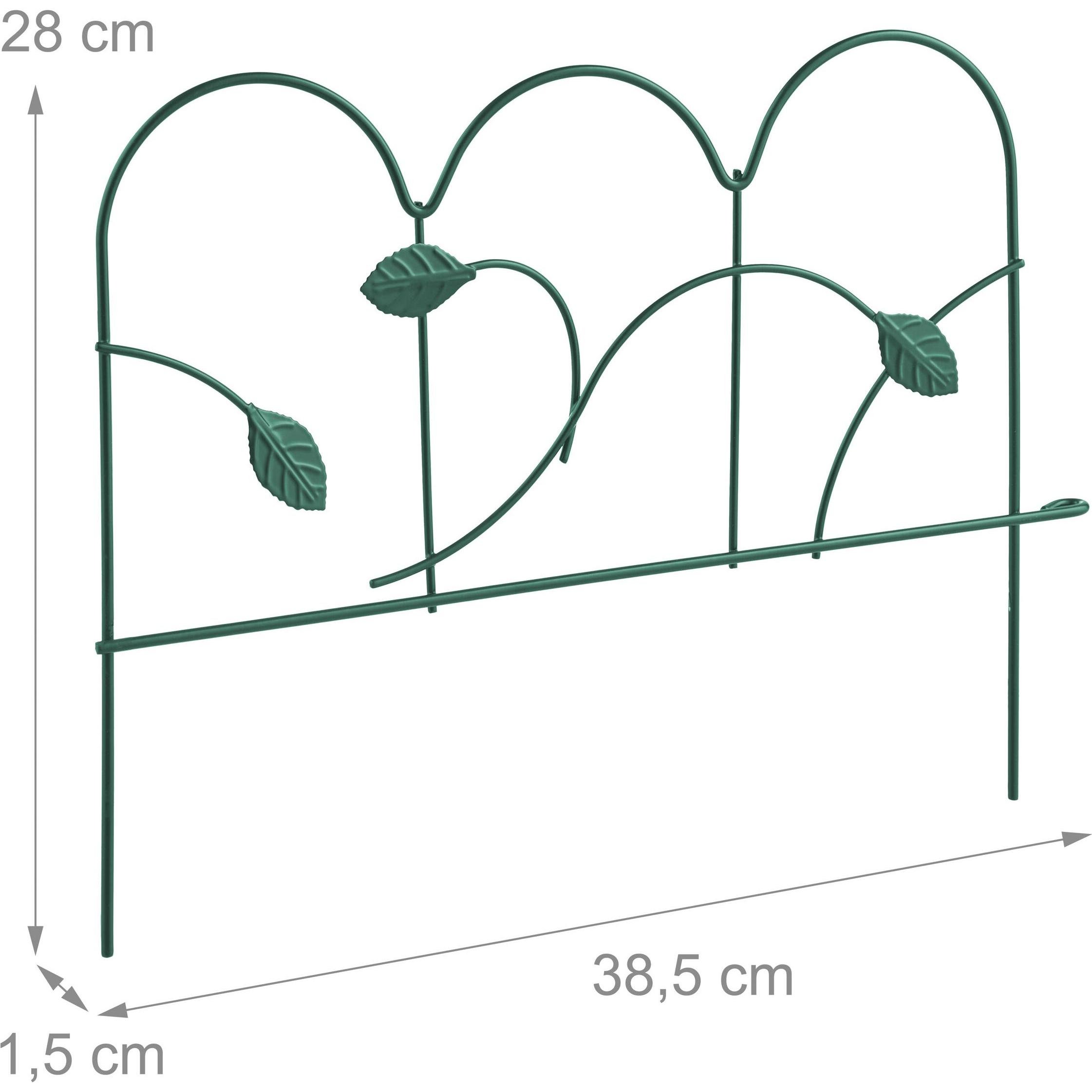 Thumbnail - Relaxdays, Rasenkante, 4x Beeteinfassung (1.50 cm)