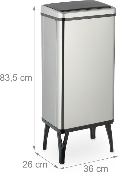 Productafbeelding Relaxdays Sensor-Mülleimer (50 l)
