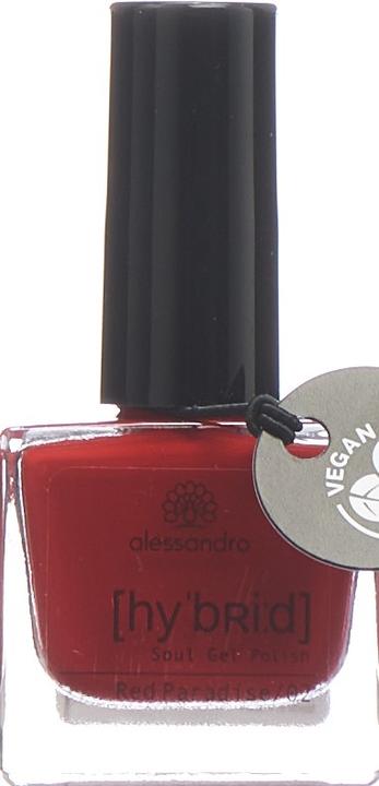 Produktbild Alessandro Nagellack Hybrid 112 Red Paradise (112 Red Paradise, Gel-Effekt Nagellack)