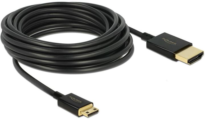 Image du produit Delock HDMI-A/HDMI Mini-C, câble HDMI HDMI type A (standard) HDMI type C (mini) (4.50 m)
