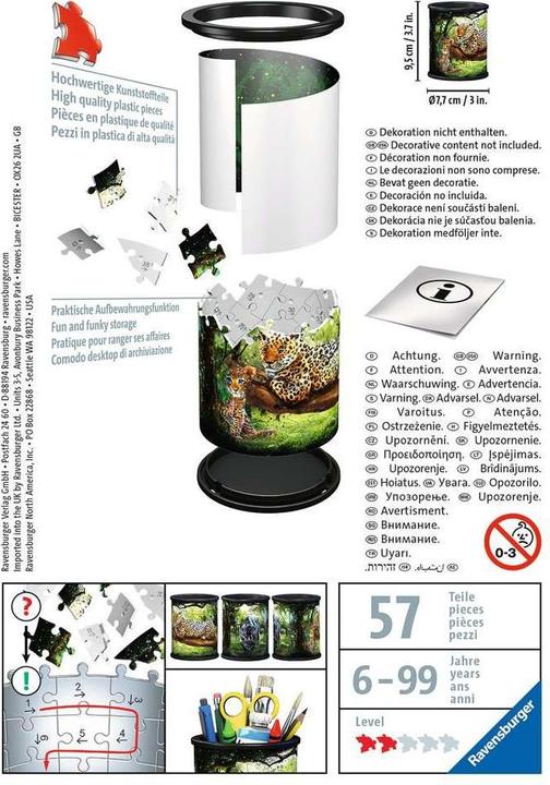 Produktbild Ravensburger Utensilo Raubkatzen (54 Teile)