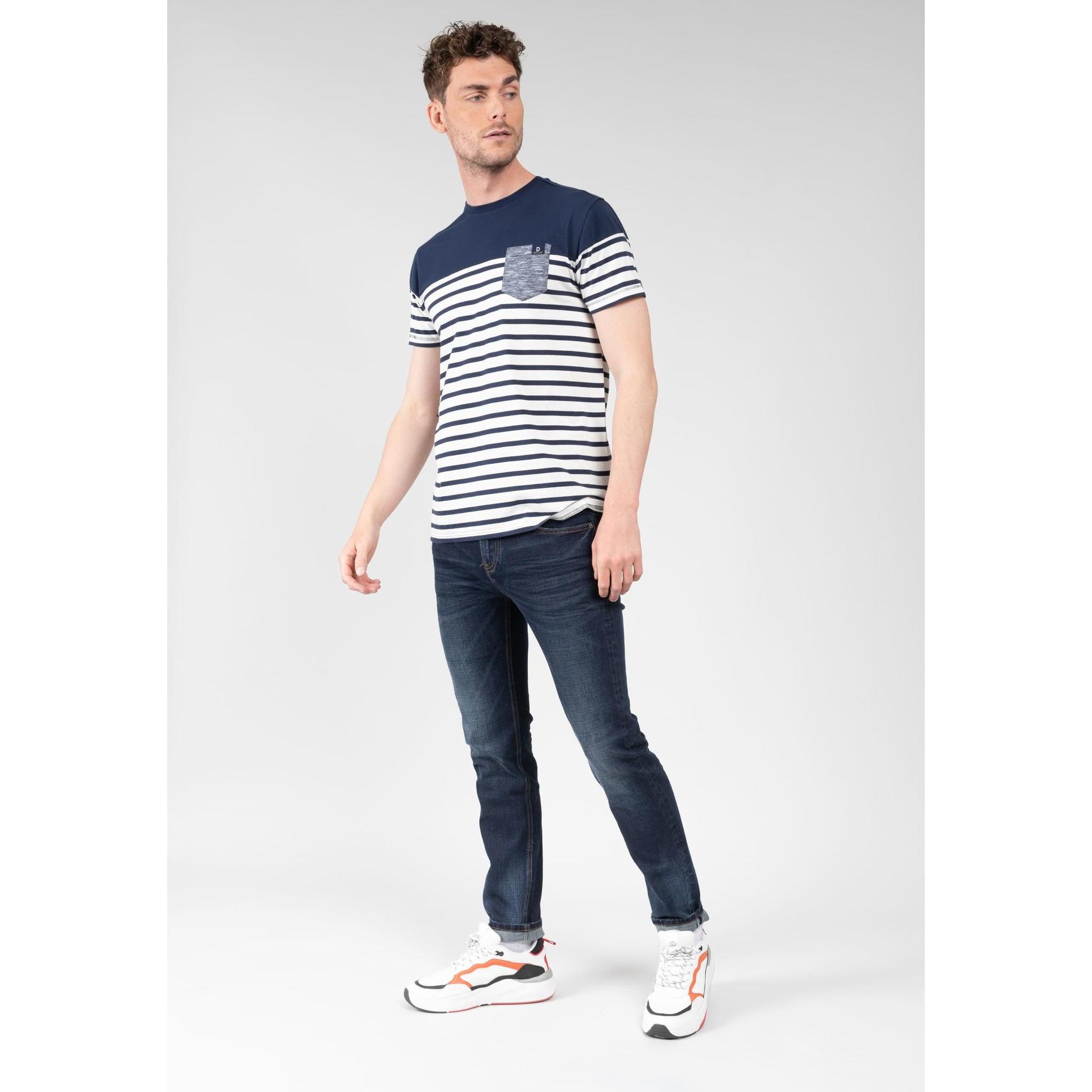 Deeluxe, Herren, Shirt, t-hirt, Blau, (S)