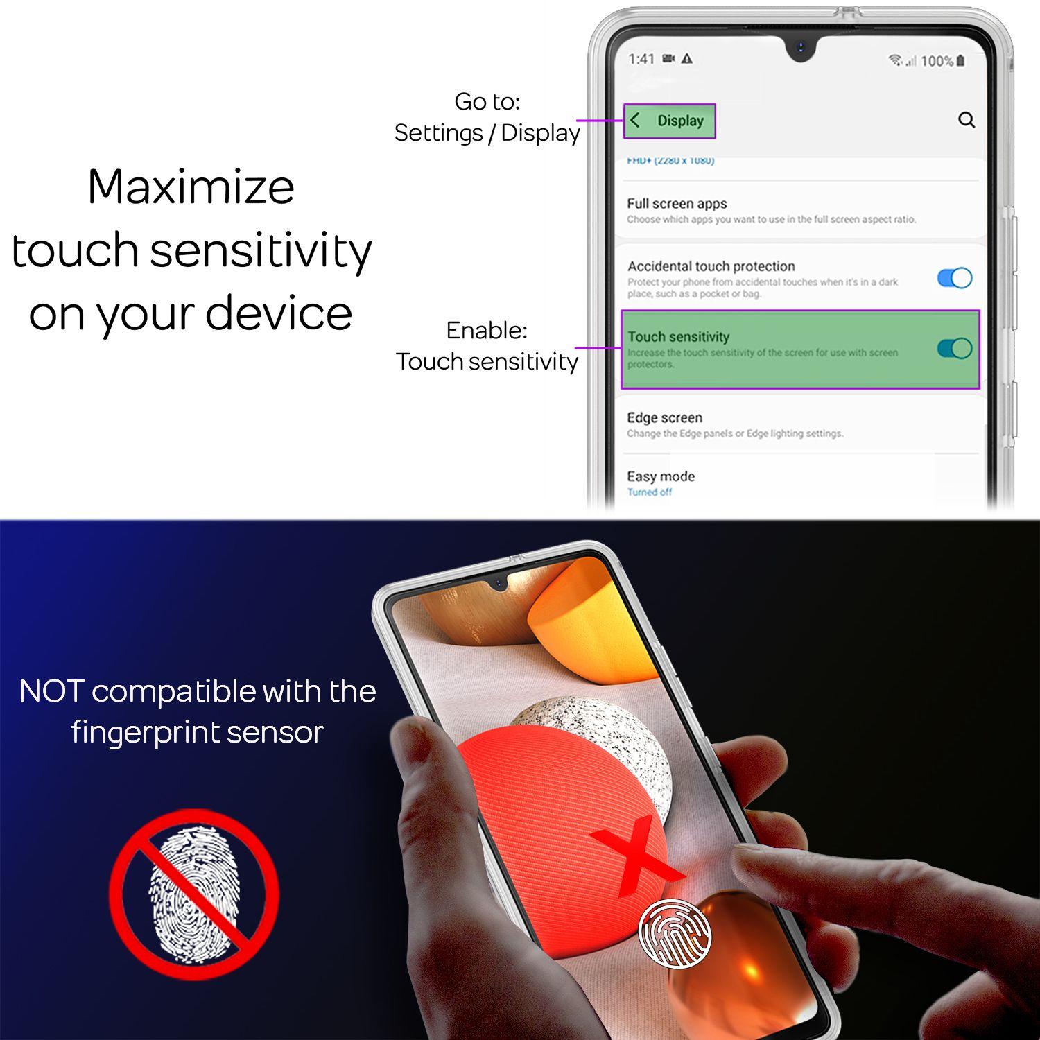 Thumbnail - Nalia 360 Grad Handyhülle (Samsung Galaxy A42 5G), Smartphone Hülle, Transparent