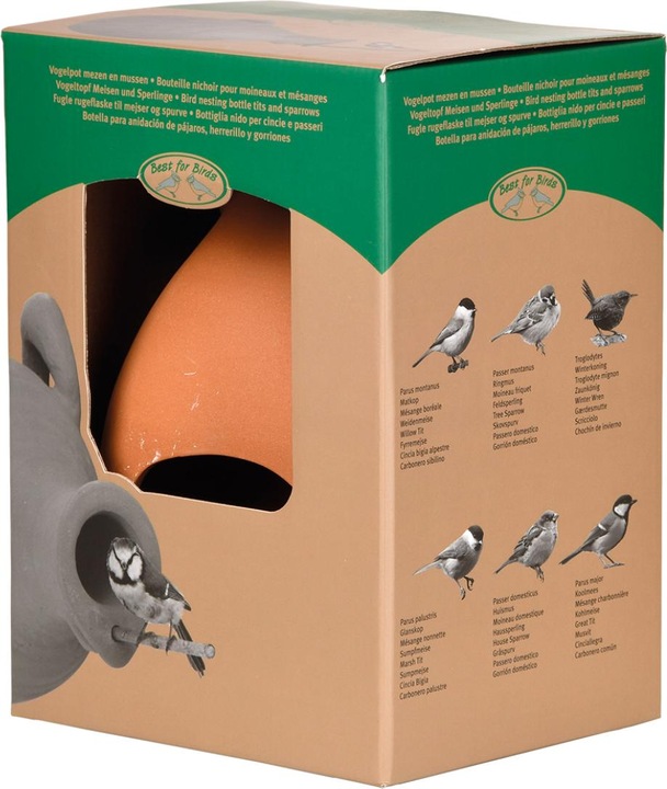 Image du produit Esschert Design Pot pour oiseaux, terre cuite