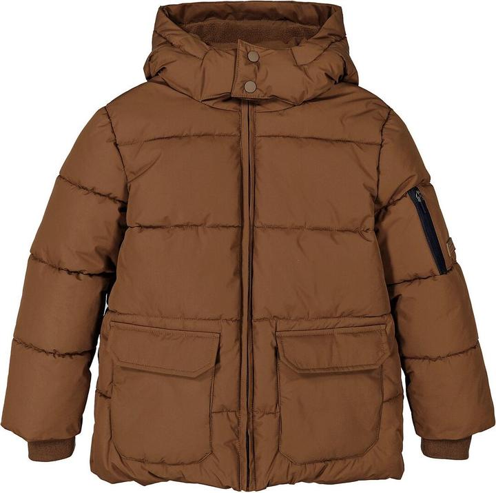 Actual product image La Redoute Collections Quilted winter jacket with hood (116)