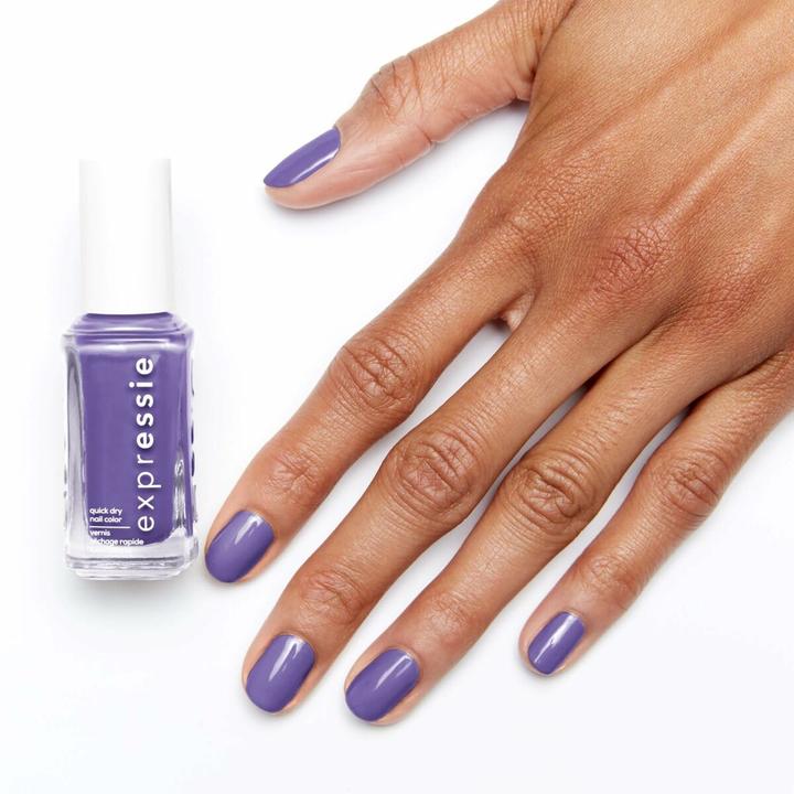 Actual product image Essie Nail Expressie (#6E5A99, 560 choreo queen, choreo queen, Colour paint)