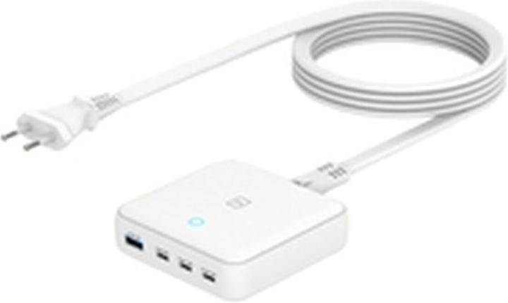 Tucano MA-DEGAN100-EU-W, Indoor, AC, 1.5 m, White (100 W, 4 ports)