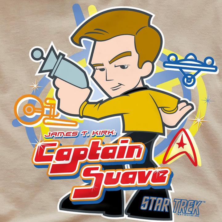 Immagine prodotto Star Trek Quogs Captain Suave Maglietta Uomo (XXL)