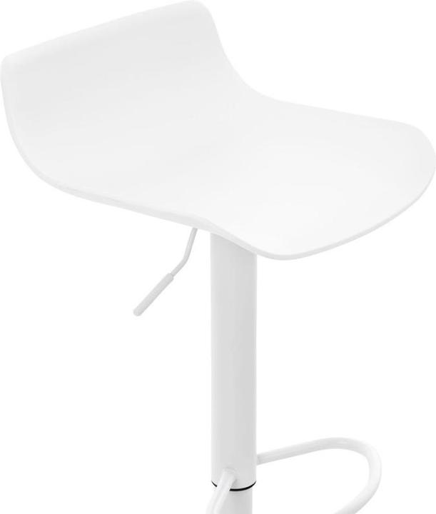 Actual product image CLP Aveiro bar stool, white