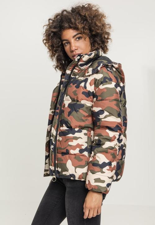 Produktbild Urban Classics Ladies Boyfriend Camo Puffer Jacket (4XL)