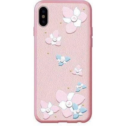 Devia iPhone X Flower Embroidery Case Lanya (Apple iPhone X) (22739965)