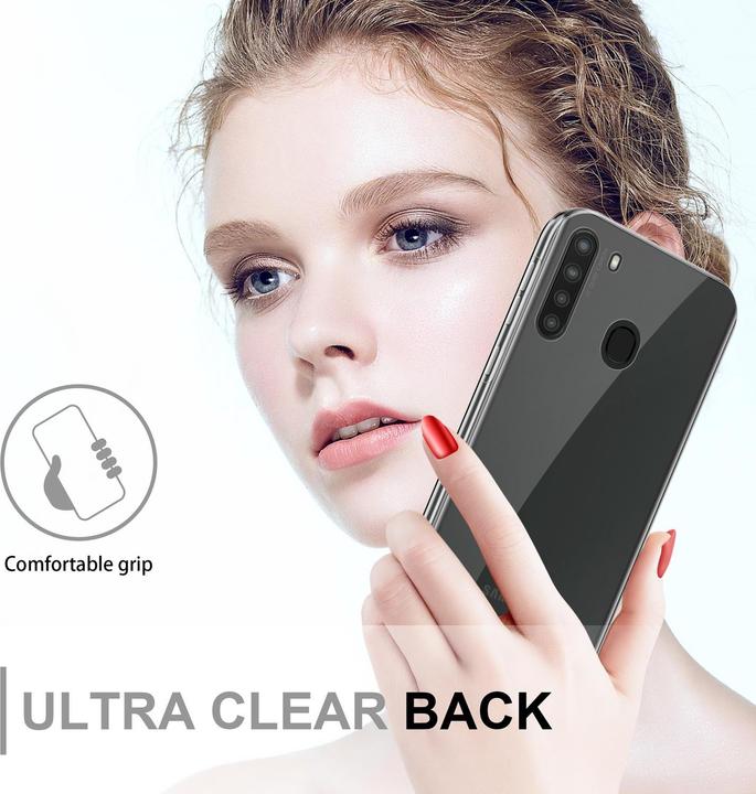 Immagine prodotto Cadorabo TPU 360 gradi di copertura del caso (Samsung Galaxy A21)