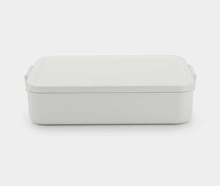 Actual product image Brabantia Lunch Box Make & Take 25.5 x 16.7 x 6.2 cm, Light Grey