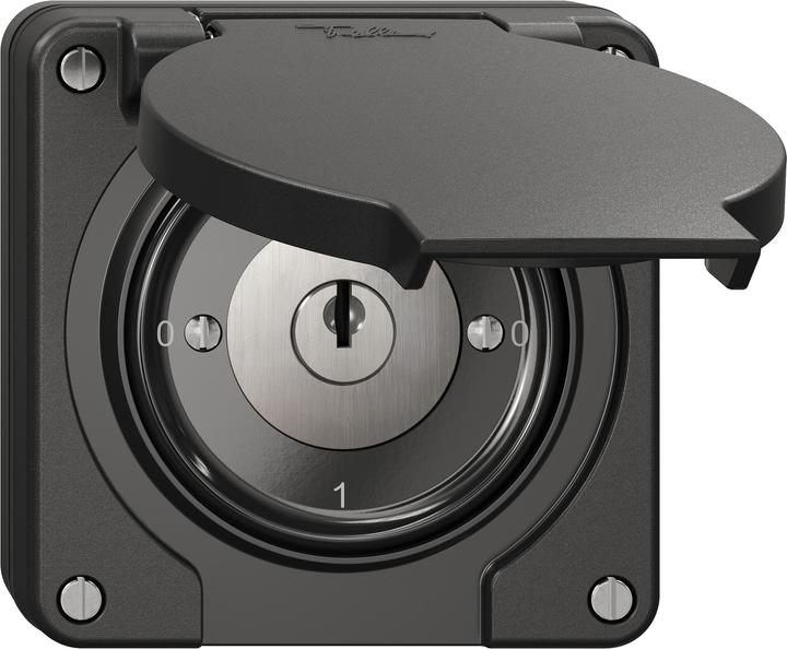 Actual product image Feller Off switch 0/1 black