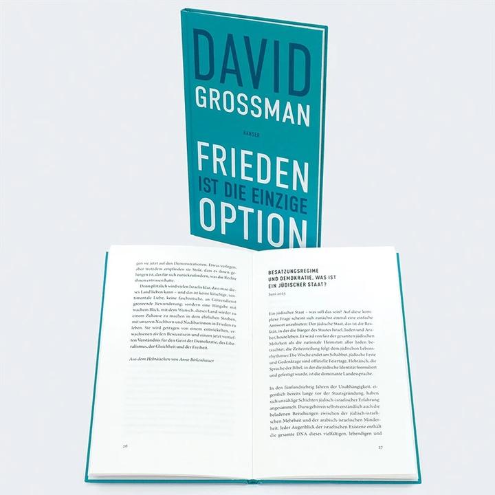 Actual product image Frieden ist die einzige Option (German, David Grossman, 2024)