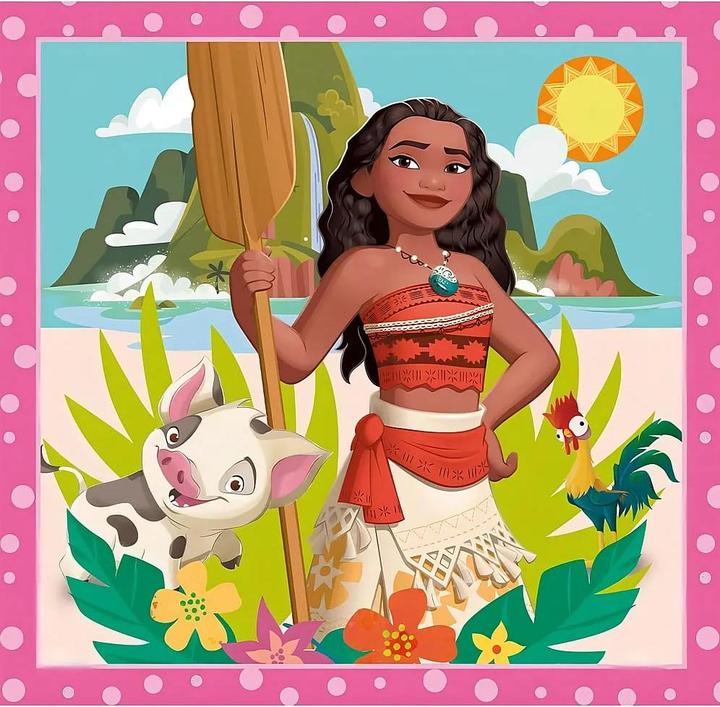 Image du produit Trefl Puzzle 3 en 1 - Princess (106 pièces)