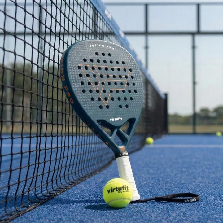 Actual product image Virtufit Fusion Pro Padel Racket - Deep Teal