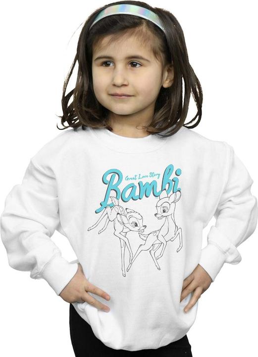 Produktbild Disney Bambi Great Love Story Sweatshirt Mädchen (140, 146)
