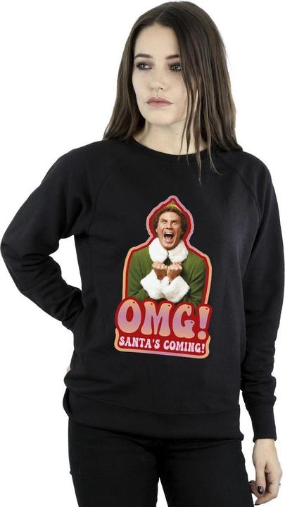 Produktbild Elf Santa's Coming Sweatshirt (4XL)