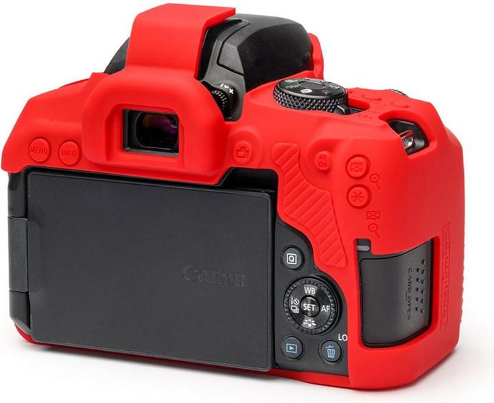 Actual product image easyCover Silicone protector red for Canon 850D