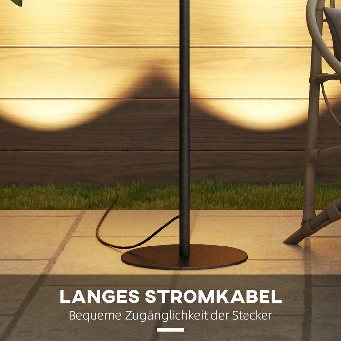 Produktbild Swisshandel24 Stehlampe Outdoor Tragbare Standleuchte für Indoor & Outdoor, IP44, Dimmbar, Warmweiss, ohne Glühbir (E27)
