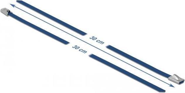 Actual product image Delock Stainless steel cable tie 300x4,6 10 pcs. (Metal cable ties, 300 mm, 10 pcs.)